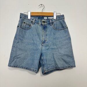 Liz Claiborne Light Blue Denim Jean Shorts